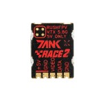 RUSHFPV Race II VTX Unisex DIY Remote Control Toy 5.8G Frequency 8mm Stator Thickness 40mm Width Plastic Material